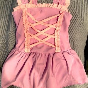 Toddler girls swimsuit (tangled/rapunzel)